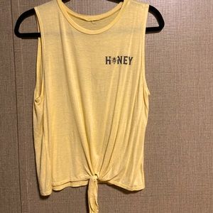 Yellow “honey” shirt (medium)